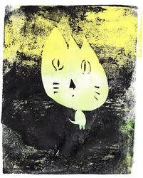 Candy Corn Positive by Ella, age 12